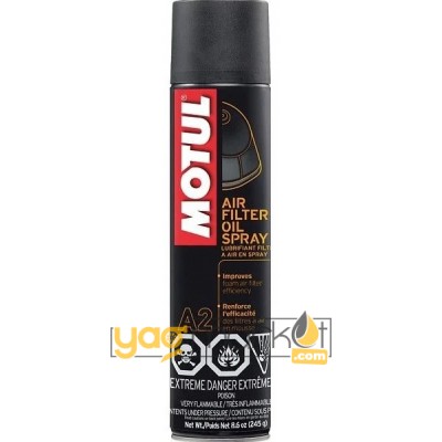 Motul A2 Air Filter Oil Spray Hava Filtresi Yağ Spreyi - 400 Ml